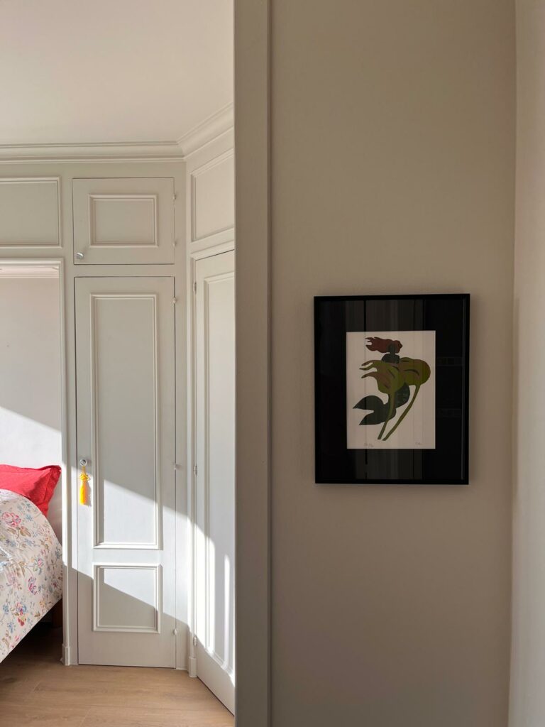 moulures chambre a coucher Sophie Jelger