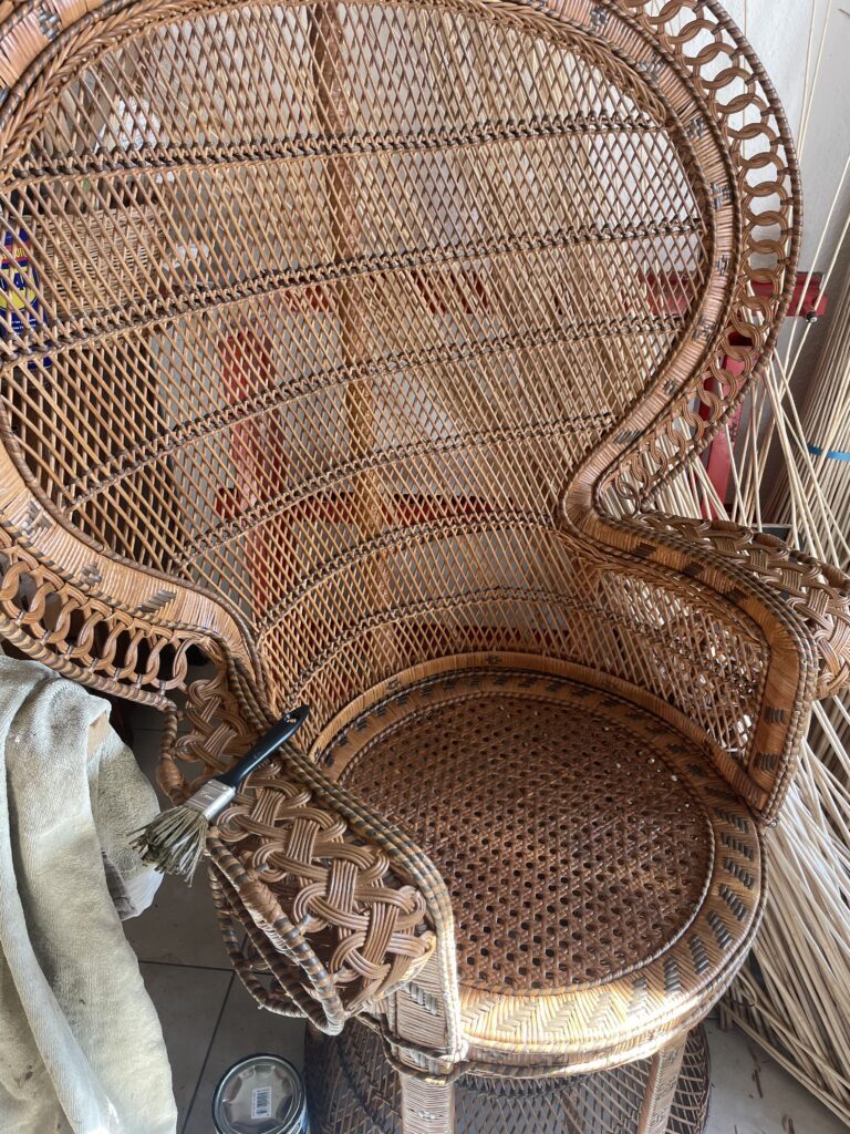 restauration fauteuil Emmanuelle