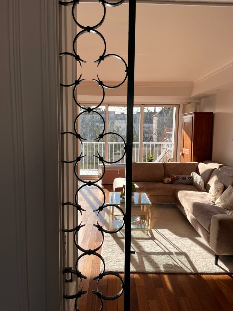 Vue salon projet déco Sophie Jelger