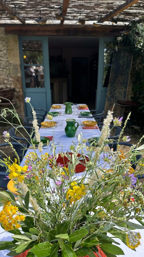 table d'hôtes